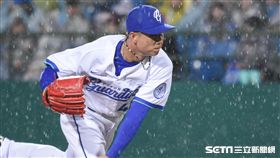 富邦悍將賴鴻誠。（資料照／記者林敬旻攝）