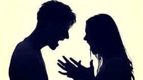 吵架、爭執、爭吵、情侶／達志影像／美聯社