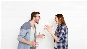 吵架、爭執、爭吵、情侶／達志影像／美聯社