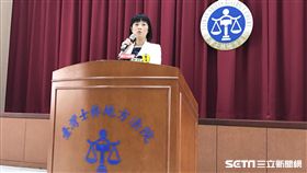 士林地院行政庭長黃潔茹。潘千詩攝影