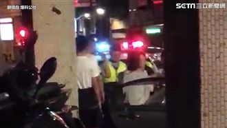 酒後鬧事叫嚣　警作勢對空鳴槍控場面