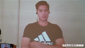 陳偉殷越洋記者會。（圖／記者王怡翔攝）