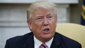 川普。（圖／美聯社／達志影像）