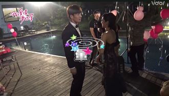 楊一展跳舞耍浪漫　頭暈險踩豆花妹