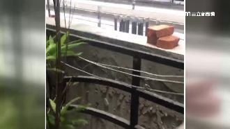 五星飯店基地墊高　民眾控堵消防通道