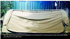 澳洲,雪梨,分租,租屋,房東,帳篷,廣告,Inner West Housemates　圖／翻攝自dailytelegraph