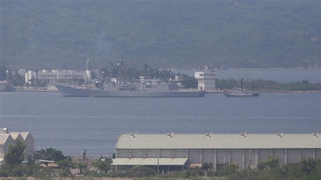 銘傳、逢甲兩軍艦抵台　提昇反潛戰力