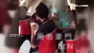 高職生校內疑起爭執　竟10個打1個