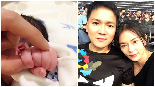 甜牽Baby小手！劉香慈升格當媽