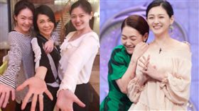 圖翻攝自微博 大S 小S 柴智屏