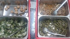 三民高中恐怖營養午餐（圖／翻攝自張文隆臉書）
