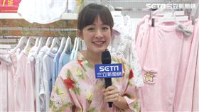 林彥君穿著甚平(和服便服)接受三立新聞網專訪。（圖／三立）