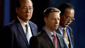 北韓對外經濟相（部長）金英才_美聯社/達志影像