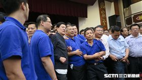 經濟委員會，前瞻基礎建設特別條例草草，朝野衝突。（記者盧素梅攝）