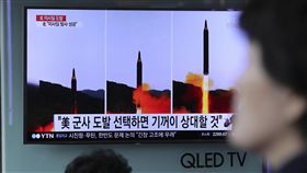 北韓試射飛彈_美聯社/達志影像