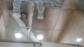 鏡子,反射,廁所,馬桶,公廁／爆料公社