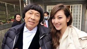 豬哥亮,曾莞婷 圖／翻攝自曾莞婷臉書