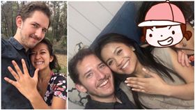 按讚,網友,求婚,結婚,戒子,戴綠帽,藍普羅格,Zach Lamplugh　圖翻攝自Zach Lamplugh臉書　https://goo.gl/AbFSBx