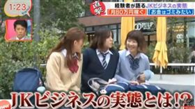 女高中生,JK,賺錢,約會,牽手,實況,直播,性交易,日本,價值觀,垃圾
（圖／翻攝自YouTube）