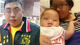 虐殺女童的林姓母親（右）與同居人林嘉華（左）依家暴殺人罪仍判2人各9年與7年10月徒刑。
