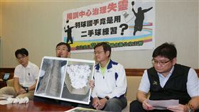 羽球,球衣,國訓中心,二手,黃國書
圖／中央社