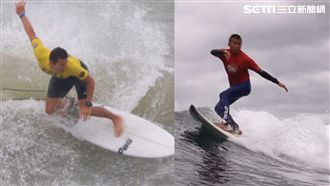 台灣加油！　首度派隊征戰國際衝浪賽