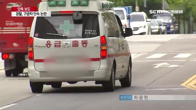 救護車闖紅燈急送醫　交警攔查險害命