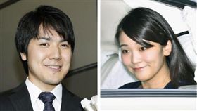 小室圭,真子公主,日本皇室 圖／共同社提供／中央社