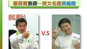 蕭永達、「翰陞英文」名師吳千田（圖／翻攝自蕭永達臉書）