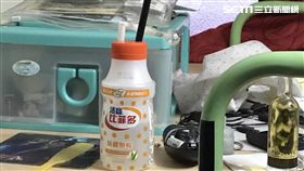 曾男應徵工地吊車司機工作，卻趁著夜深人靜之時，潛入工地竊取財物，警方循線將他逮獲，並起出大批贓物及吸食器等證物（翻攝畫面）