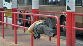 小龍女,楊過,金庸,古墓派,繩床,司機,欄杆　圖／翻攝自臉書