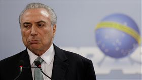 巴西總統泰梅爾（Michel Temer）貪瀆、貪汙（圖／路透社／達志影像）