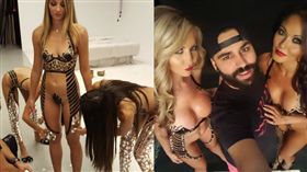 喬爾,Joel Alvarez,黑膠計畫,膠帶,全裸　圖／翻攝自thekingoftape IG