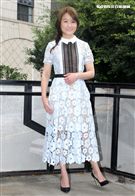 女人40一枝花海裕芬「咕咾小姐：破處難嗎？」第一本親筆創作小說誕生。（記者邱榮吉/攝影）