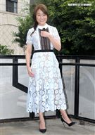 女人40一枝花海裕芬「咕咾小姐：破處難嗎？」第一本親筆創作小說誕生。（記者邱榮吉/攝影）