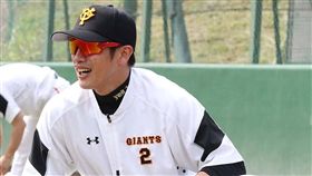 陽岱鋼歸隊三軍練習。（圖／翻攝自巨人粉絲團）