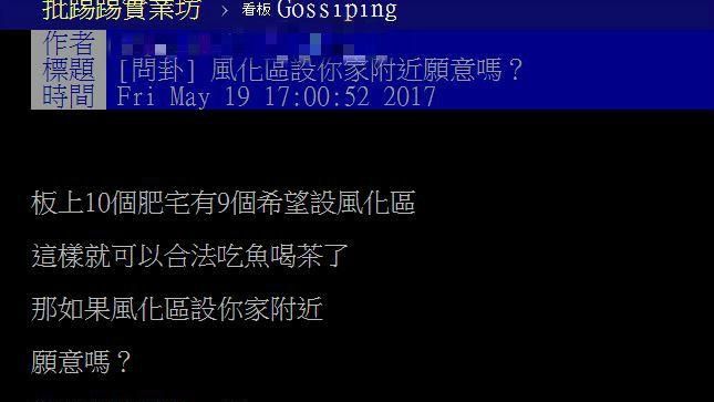 夜配聞／住家旁設風化區？鄉民這樣說
