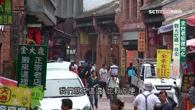 全台老街大同小異　商品吃喝千篇一律