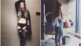 蔡依林,穿搭,美背,背心,私服,Jolin/IG