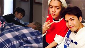 鹿晗,王嘉爾,jackson /翻攝自浙江卫视【奔跑吧】YOUTUBE 王嘉爾微博