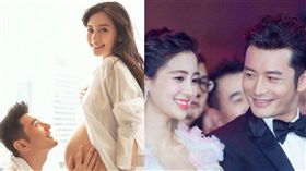圖/翻攝自微博 Angelababy 黃曉明