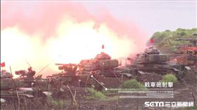 國軍漢光33號演習。陸軍司令部搶先在臉書公佈第一作戰區預演實況
雷霆2000、阿帕契 翻攝影片