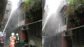 民宅驚傳火警　電動自行車爆炸釀禍