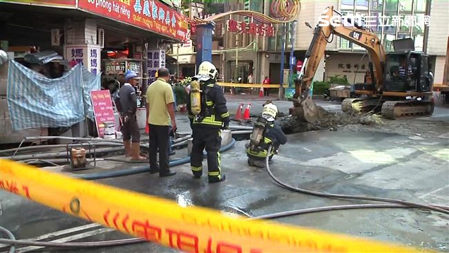 台中又發生氣爆　一名工人臉部灼傷