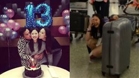 圖 翻攝自汪詩詩IG 甄子丹女兒