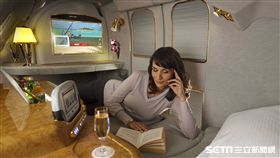 阿聯酋航空頭等艙。（圖／阿聯酋提供）
