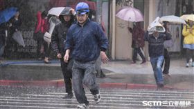 颱風,強風,下雨,大雨（圖／記者林敬旻攝）