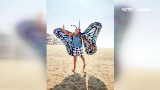 改當諧星？巨石強森萌扮「蝴蝶仙子」