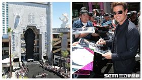 神鬼傳奇電影劇照,湯姆克魯斯,傑克強森,木乃伊／圖／環球影業提供