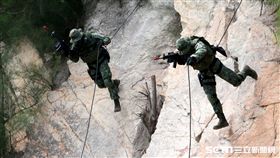 金防部兩棲偵查營漢光前演習　金防部提供